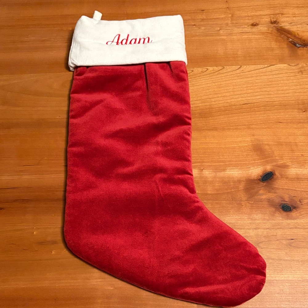 Pottery Barn stocking